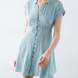 Urban Outfitters Kimchi Blue Polka Dot Dress